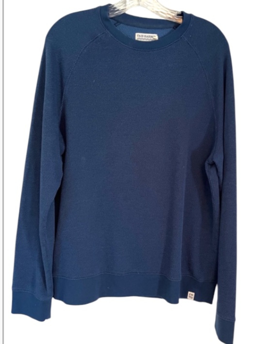 Fair Harbor Organic Cotton Blend Sweatshirt Sz Medium
